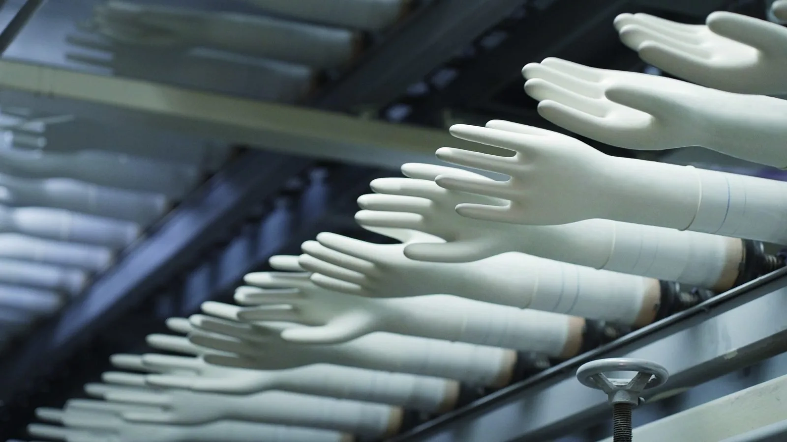 Glove production line